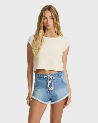 Beach Dreamin denimshorts