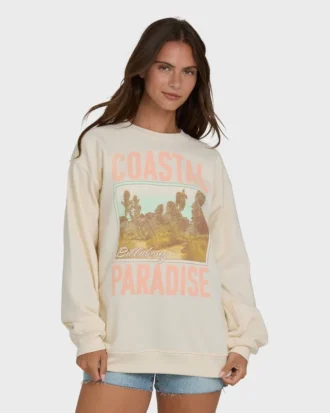 Coastal Paradise-genser med rund hals