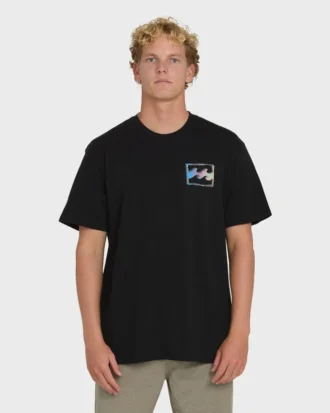 Crayon Wave Premium kortærmet strikket T-shirt