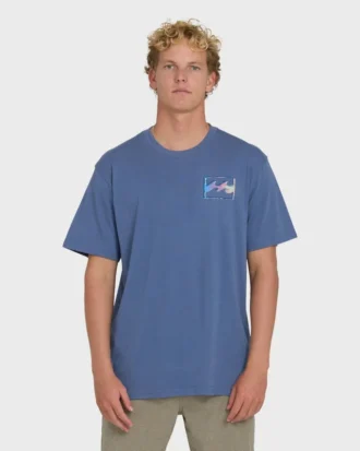 Crayon Wave Premium kortærmet strikket T-shirt