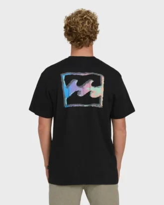 Crayon Wave Premium kortærmet strikket T-shirt