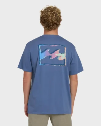 Crayon Wave Premium kortærmet strikket T-shirt