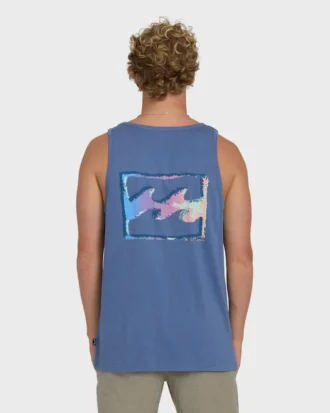 Crayon Wave Premium tank-top