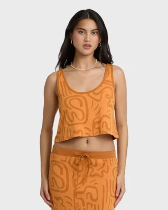 Embers strikket tank-top