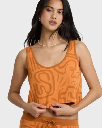 Embers strikket tank-top