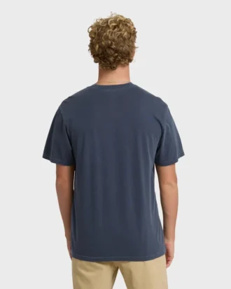 Essential Pocket Wave Washed Premium kortærmet T-skjorte