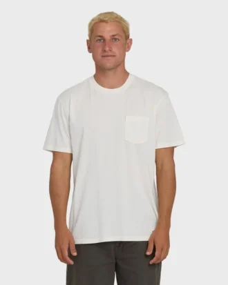 Essential Wave Washed Premium kortærmet T-skjorte med lommer