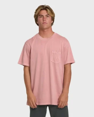 Essential Wave Washed Premium kortærmet T-skjorte med lommer