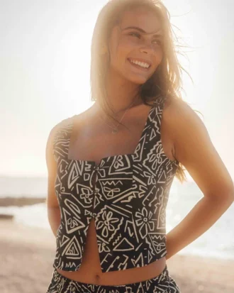 Feelin Free vevd tank-top
