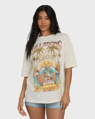 Forever Dawn kortærmet strikket T-shirt
