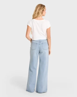 Free Fall høytaljede flare-Jeans