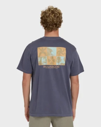 Glyph Wave Washed Premium kortærmet bomullst-skjorte