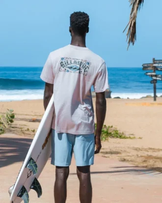 Heritage Arch Premium Shorts-t-skjorte med korte ermer