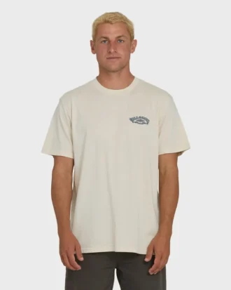 Heritage Arch Wave Washed Premium kortærmet strikket T-skjorte