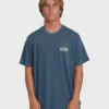 Heritage Arch Wave Washed Premium kortærmet strikket T-skjorte
