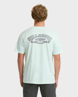 Heritage Arch Wave Washed Premium kortærmet strikket T-skjorte