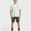 Heritage Arch Wave Washed Premium kortærmet strikket T-skjorte