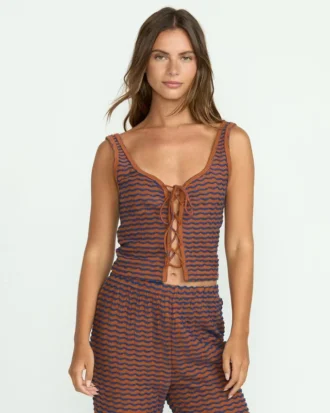 Hot Tides strikket tank-top