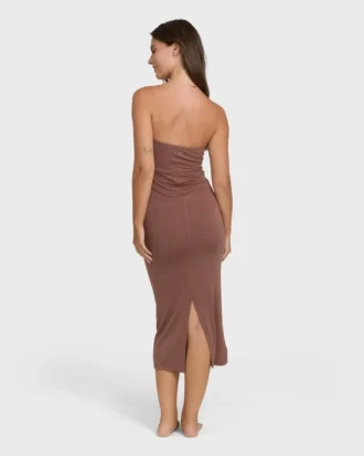 Lily Midi-strikkekjole