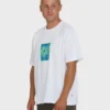 Link Og kortærmet strikket T-skjorte med shorts