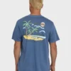 Loner Wave Washed Premium kortærmet strikket T-shirt i shorts