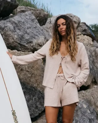 Maya langermet topp