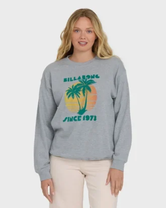 Min favoritt strand-sweatshirt med rund hals