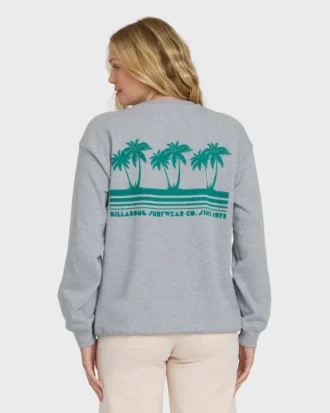 Min favoritt strand-sweatshirt med rund hals