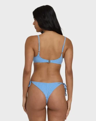 Mini Wave Check Helena-bikinitopp med bøyle