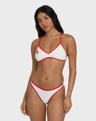 Picnic V Cross-Back Bralette Bikini-topp
