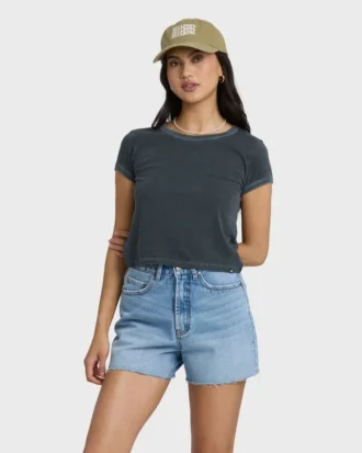 Riley denim shorts