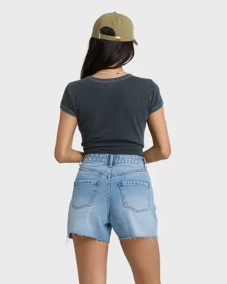 Riley denim shorts