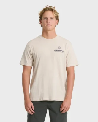 Single Fin Premium kortærmet strikket T-shirt i shorts