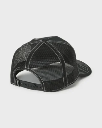 Skull Wave Hi Trucker-lue