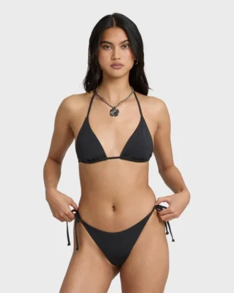 Sol Searcher Tanga-bikinibukser med bånd i siden