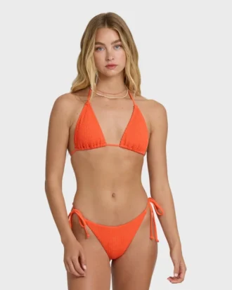 Sommer-bikinibukser med høye bånd i sidene