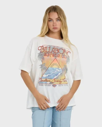 Sun Meets Sea kortærmet T-shirt