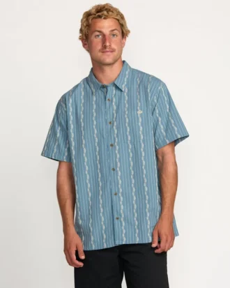 Sundays Jacquard-skjorte med korte ermer