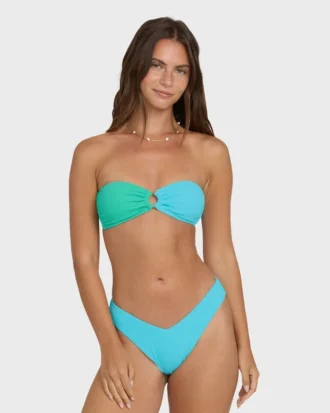 Sunrays Color Block Rio Bandeau-bikinitopp