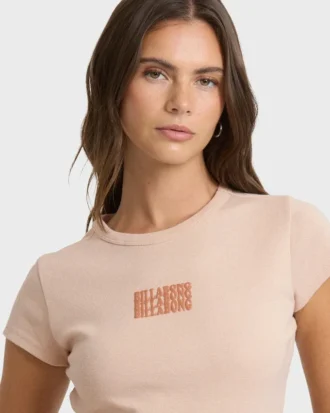 T-skjorte med tre lag og korte ermer